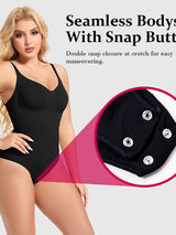 Dropship Seamless Boyshorts Shapewear Slimming Fajas Bodysuit Plus Size Faha Sculpt Body Shaper For Women Seamless Shapewear