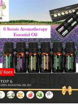 Aromatherapy Essential Oil Set — Relaxation & Stress Relief