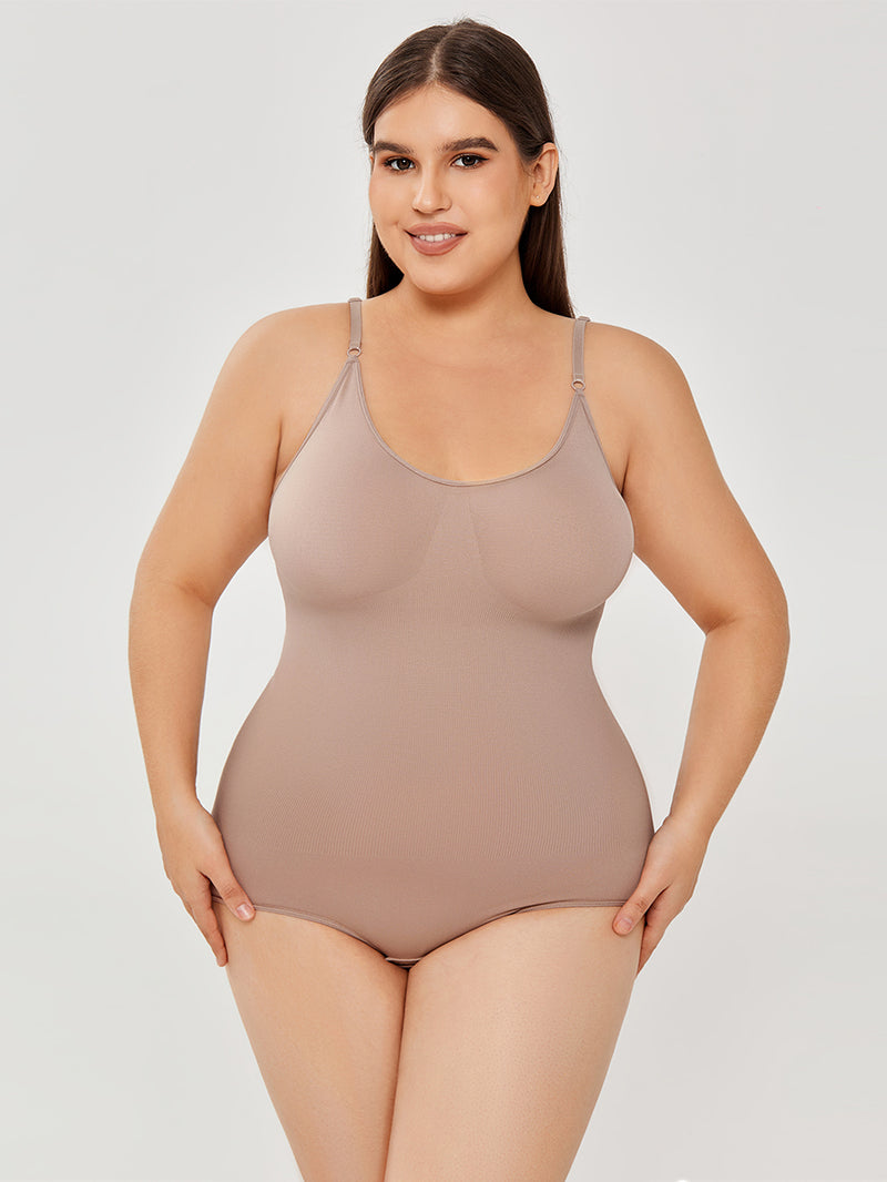 Women's Full Body Shaper Bodysuit — Tummy Control & Bust Support, All Day Comfort